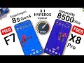 Poco X8 Pro vs POCO F7 SpeedTest &amp; Ram Management After Update 🤔😱🔥🚀 #pocox8pro #pocof7 