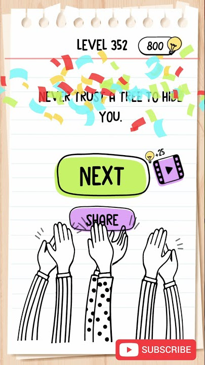 Brain Test - Tricky Puzzles Answers for Levels 351 to 383: All Levels Guide - Touch, Tap, Play