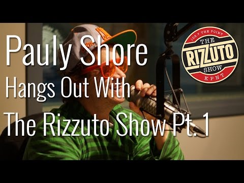 Pauly Shore Hangs Out With The Rizzuto Show Pt. 1