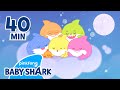 Baby lullabies with baby shark  compilation  soothing songs for sleep  baby shark official