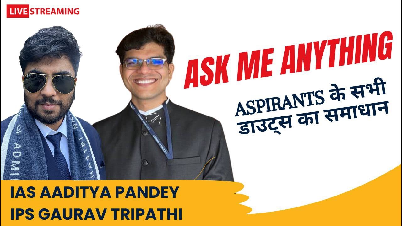 ias-aaditya-aur-ips-gaurav-ask-me-anything-youtube