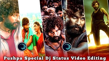 Pushpa Special Attitude Status Editing | Trending Dialogue Attitude Video Editing In Alight Motion