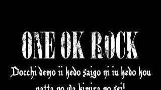 Miniatura de vídeo de "Keep It Real - One Ok Rock [Lyrics]"