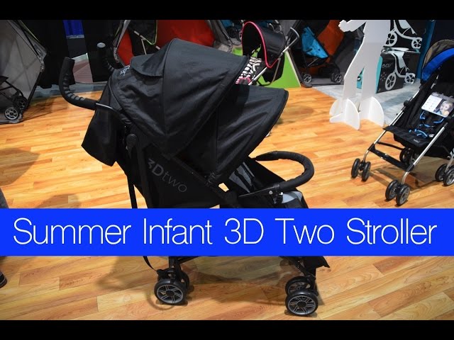 NEW! Summer Infant 3D Two Double Stroller ~ ABC KIDS EXPO 2015