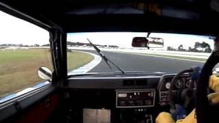 DR30 Group A in car at the Phillip Island classic 2010, Race 3