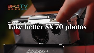 How to take better photos on the Polaroid SX-70 - Lighting tips, exposure controls, & accessories!
