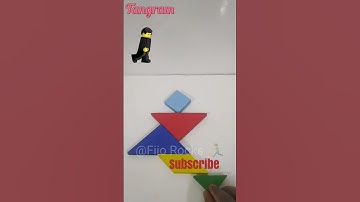 Tangram Puzzle 🏃🏃 #trending #youtubeshorts #satisfying #Running man