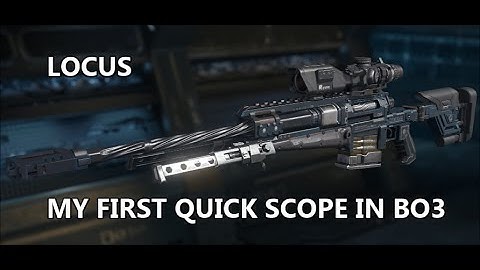 Quickscope in Black Ops 3 Using Locus Sniper on Search & Destroy [PS4]