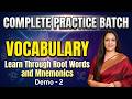 Vocabulary | Complete Practice Batch | English With Rani Ma'am