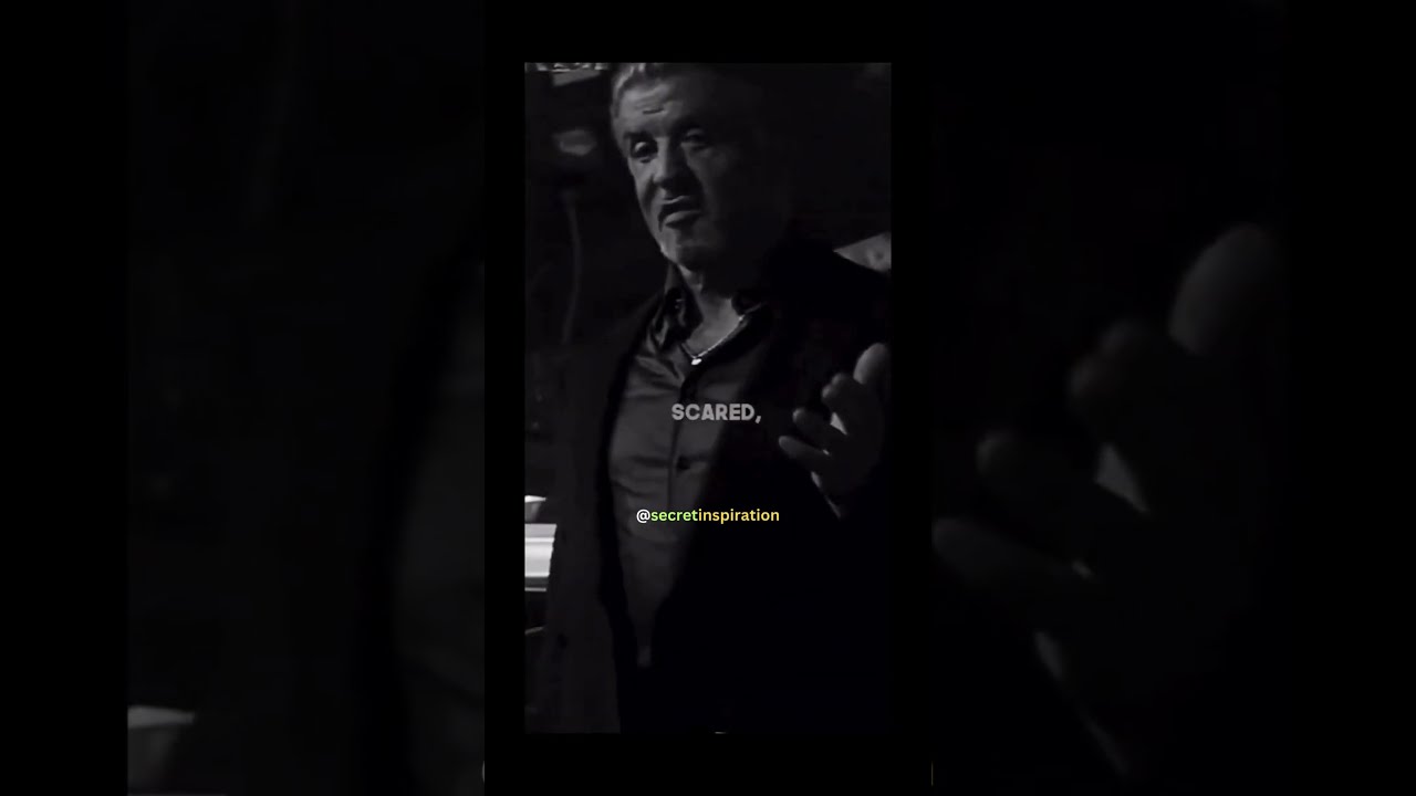 Unleashing Courage Sylvester Stallone S Inspiring Words On Facing Fear Shorts