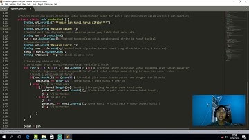 Kriptografi Algoritma Vigenere Cipher menggunakan java