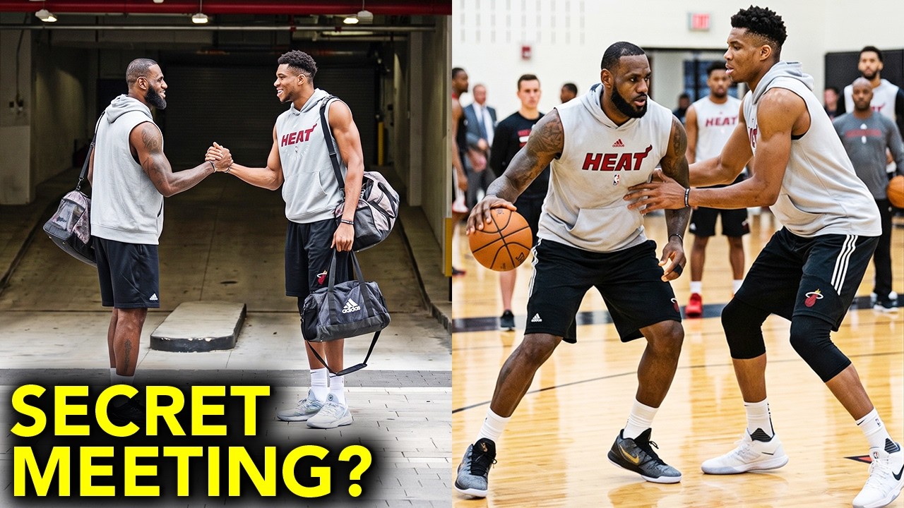 New Footage of Giannis and LeBron James Goes Viral