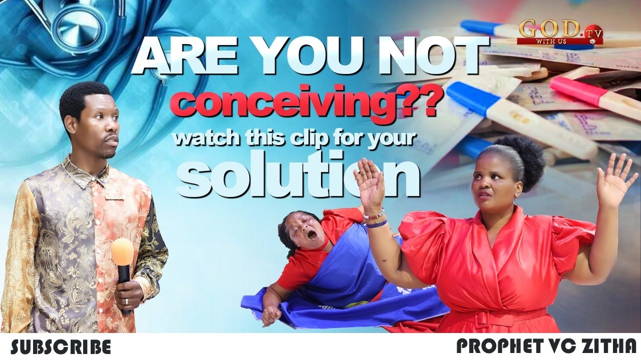 ARE YOU NOT CONCEIVING?? WATCH THIS CLIP FOR YOUR SOLUTION.