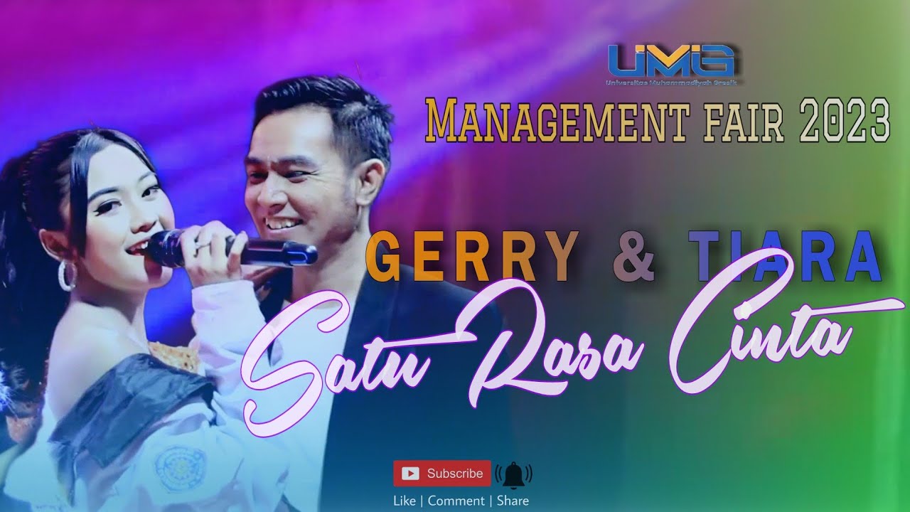 GERRY MAHESA FT TIARA AMORA DUET MESRA Satu Rasa Cinta Live GRESIK