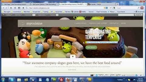 Working with Elegant Theme MyCuisine