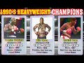 All Heavyweight Boxing Champions of the 1990's