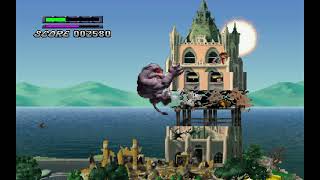 Para Monster Gokil Menghancurkan Kota - Rampage II Universal Tour[PS1] screenshot 1