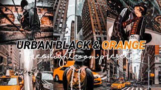 [NO PASSWORD] Urban Black & Orange Photography Ideas and filter | Lightroom Presets Free Download screenshot 5
