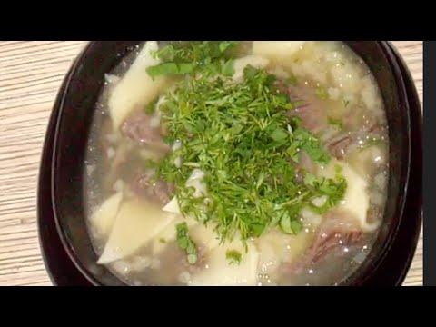 КОЗОК ШУРВАСИ/СУП ПО КАЗАХСКИ