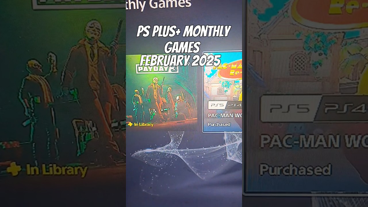 Ps plus ➕️ monthly games February 2025 