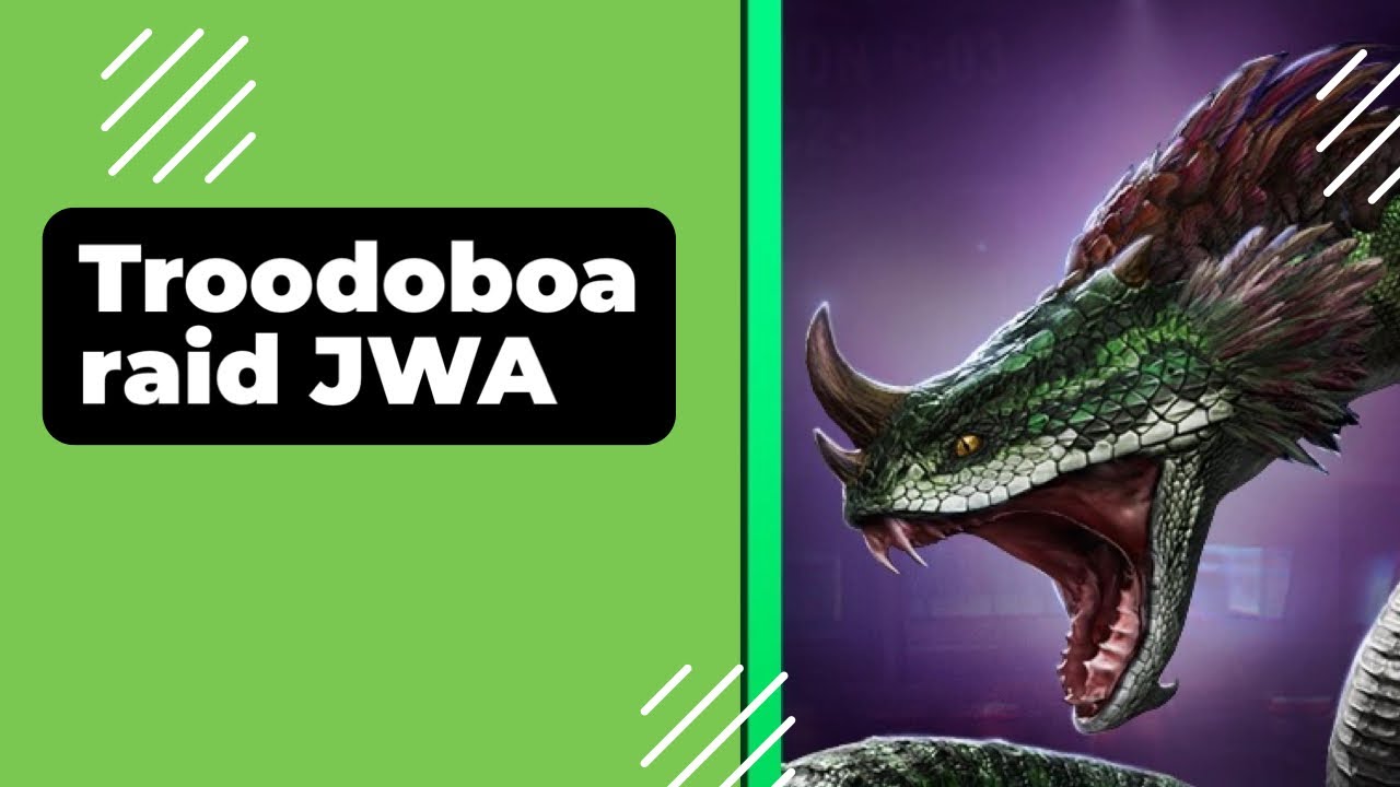 Unique Raid Troodoboa Jurassic World Alive YouTube unique-raid-troodoboa-jurassic-world-alive-youtube