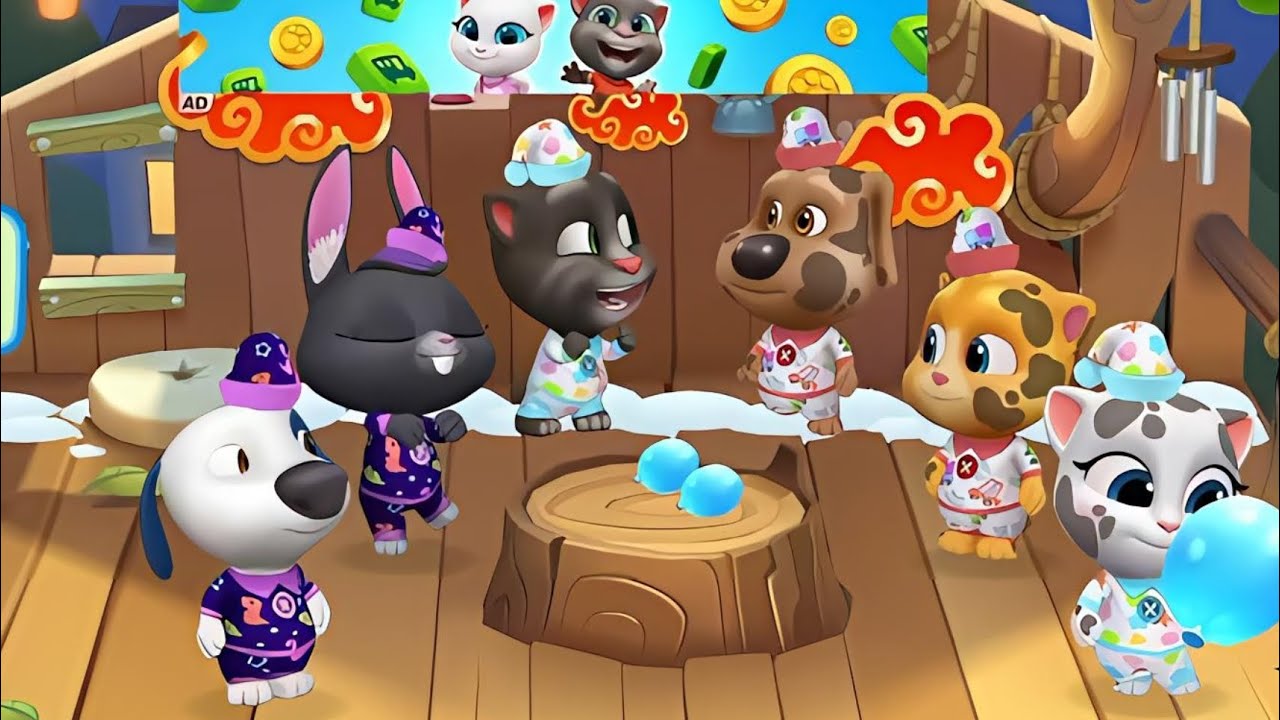 Talking Tom friend - new episode 21 🌪️🏖️ full video 📸 ||