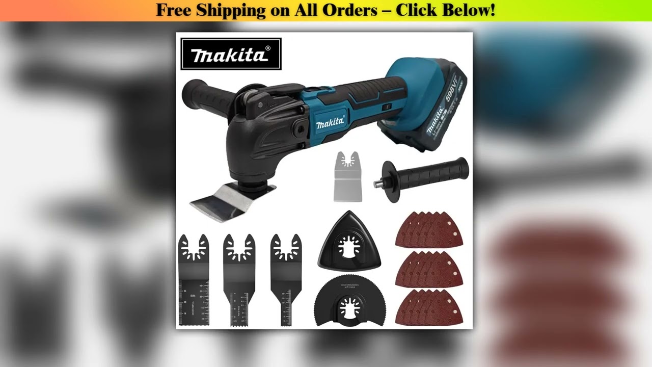 MAKITA Quick release Oscillating Tool Brushless Multi Functional Tool Renovator Electric trimmer Co