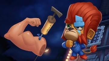 Giant Duke Using Muscle is Unstoppable || Zoo Battle Arena