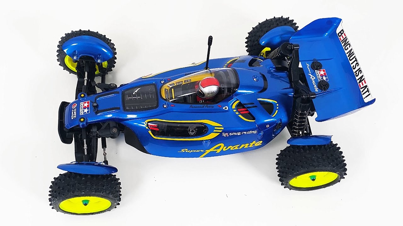 Building an RC Car: From Box to Final Result - Tamiya Super Avante Full Build (Time Lapse Recap)