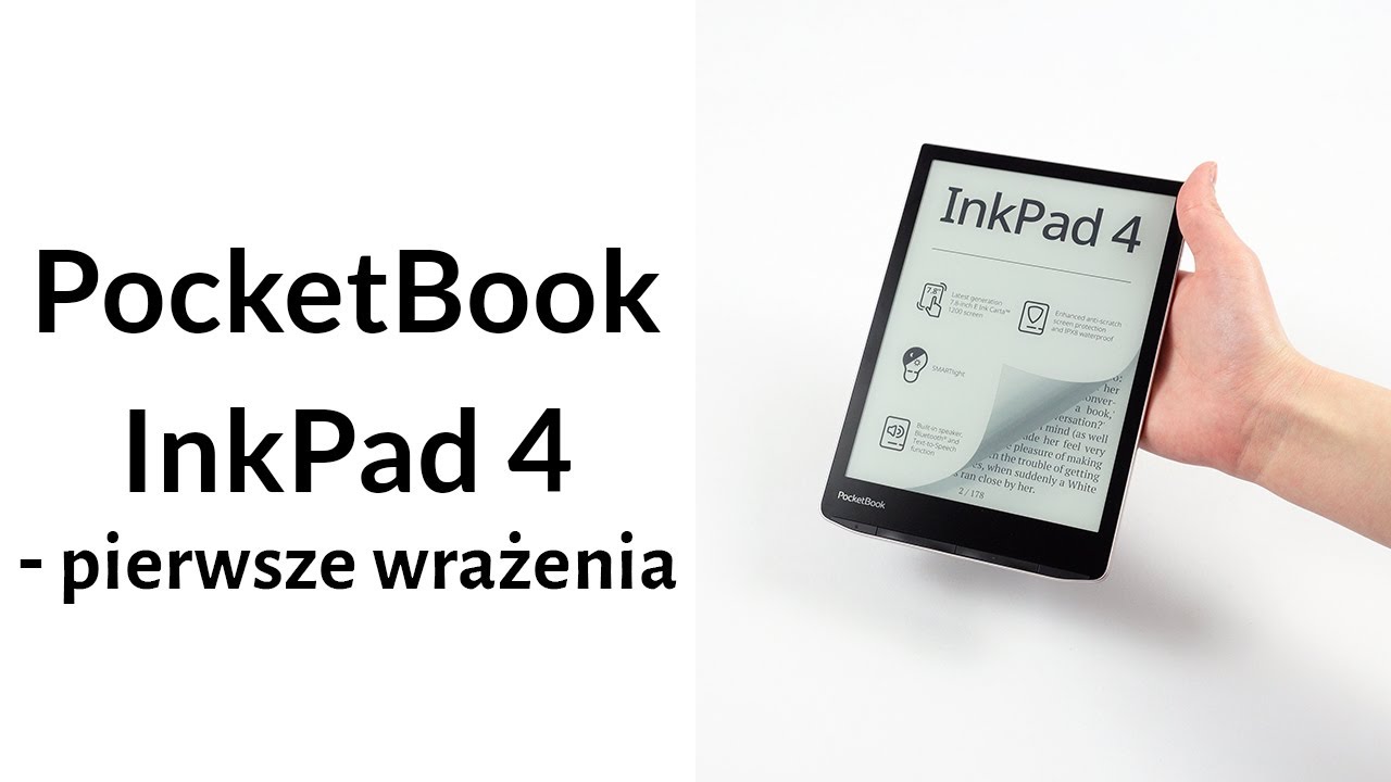 Topowy model?  PocketBook InkPad 4 - pierwsze wrażenia 