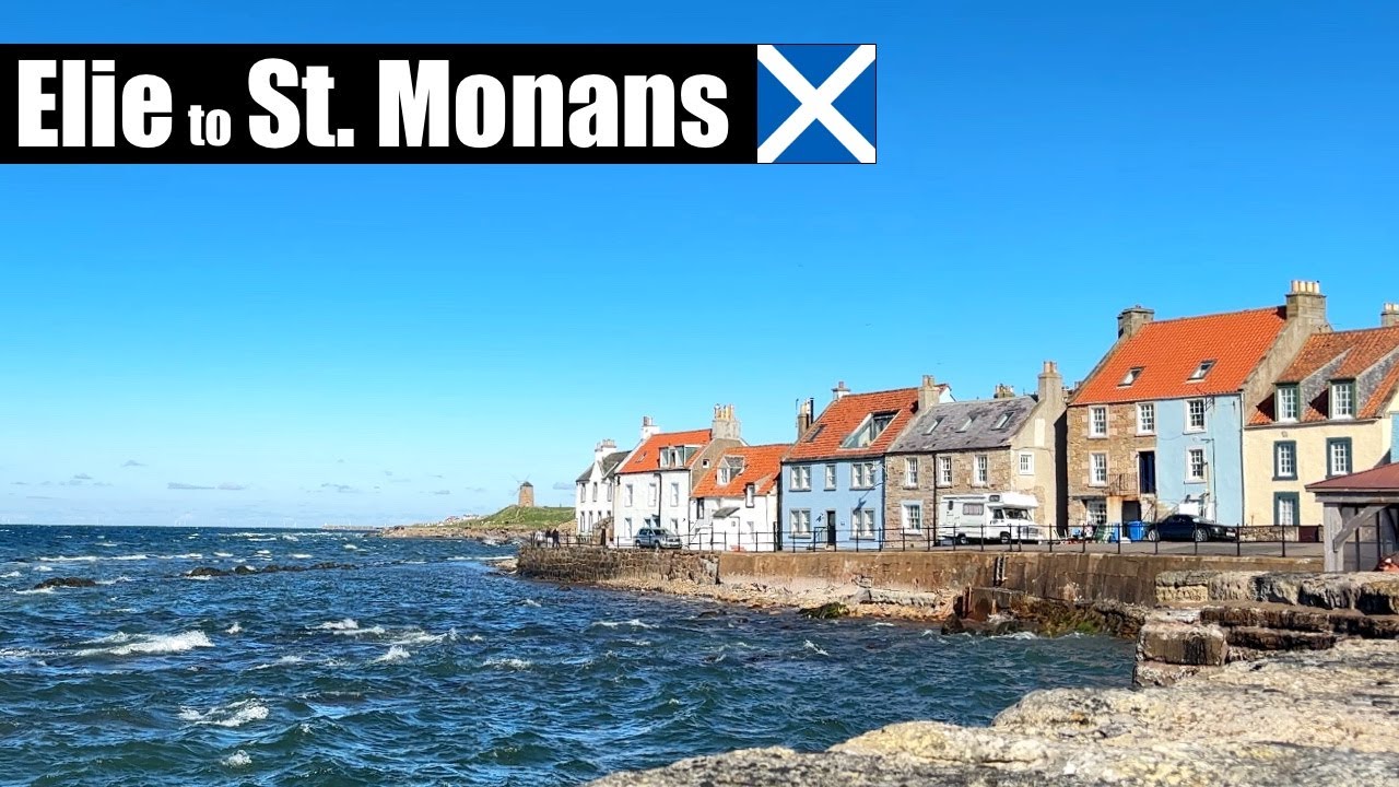 Stunning coastline - Elie & Saint Monans | Lady's Tower, Ardross Castle, Newark Castle