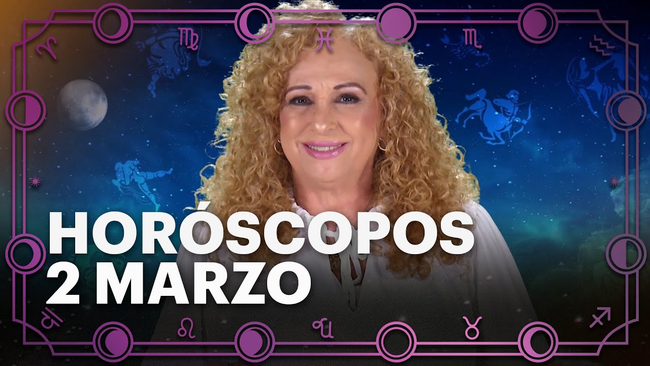 HORÓSCOPOS 2 de Marzo 2026 | Mizada Mohamed | Programa Hoy