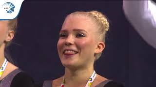 Finland - 2016 TeamGym Europeans, junior women's team final