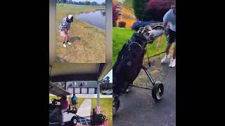 SHE DIDN'T SEE THAT COMING! ππ³#shorts #golffails #funny SHE DIDN'T SEE THAT COMING! ππ³#shorts #golffails #funny