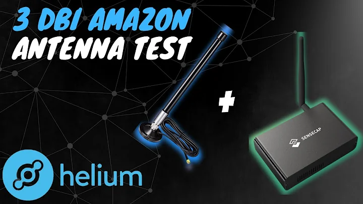 Helium Antenna test - 📡3Dbi Outdoor Amazon Antenna