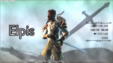 Elpis Intro & menu (blender game)