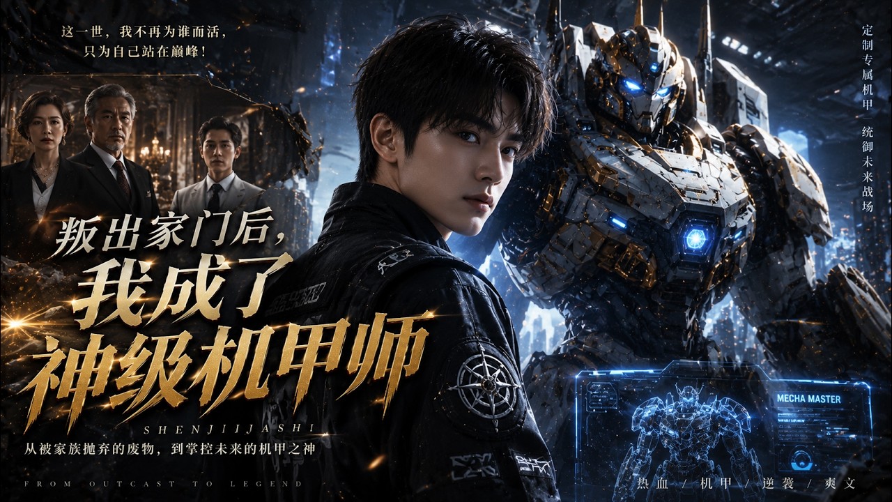 MULTISUB💥新番上線💥《叛出家门后,我成了神级机甲师》第1~88集丨叶楚曾是东海基地市备受瞩目的机甲天才,年少便考取二星驾驶员资质。
