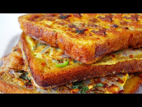 spicy-bread-omelette-recipe-|-bread-omelette-street-food