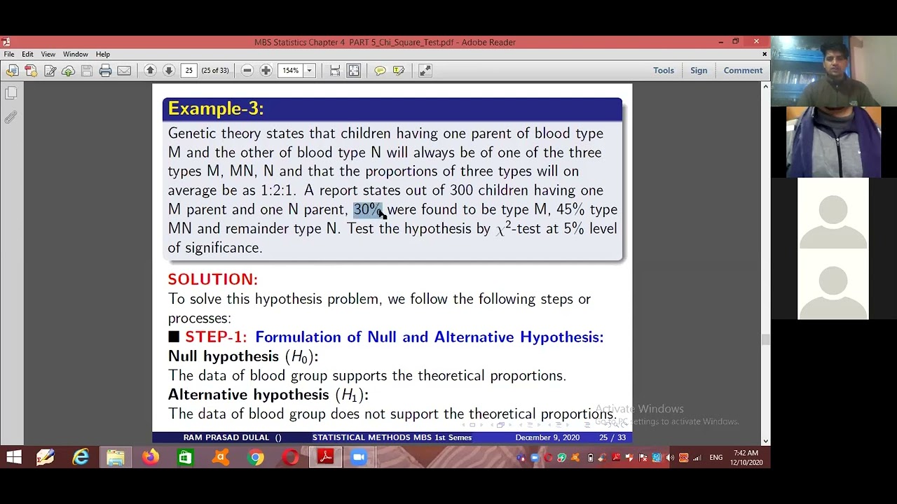 Hypothesis Testing Chi Square Test Example 3 and 4 - YouTube