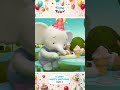 Tina's Perfect Birthday Recipe 🐘 #shorts #shorts