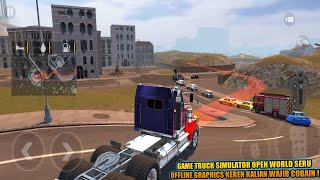 Game Truck Simulator Keren Offline - Truck Simulator TOW USA Android screenshot 5