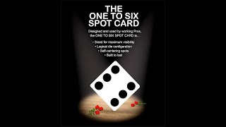 One To Six Spot Card