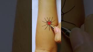 How To Draw Tattoo Design On Arm By Gel Pen