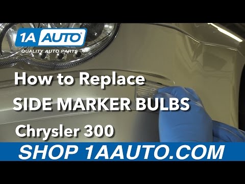 How to Replace Side Marker Bulbs 05-10 Chrysler 300