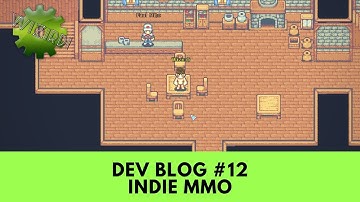 2d IndieMMO [Devblog #12] NPC Dialog, Toolkit, Tables&Chairs & More!