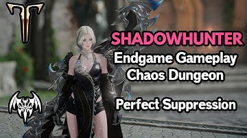 Lost Ark Shadowhunter Perfect Suppression Chaos Dungeon Gameplay