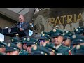 Presidente Gustavo Petro en la ceremonia de transmisión de mando del Comando del Ejército Nacional
