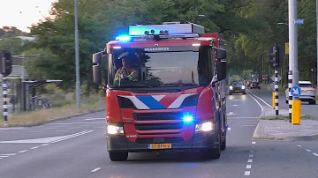 PRIO 1 TS 22-2332 Brandweer Eindhoven Centrum naar een Schuurbrand aan de Spirealaan in Aalst-Waalre