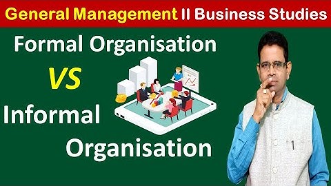 Formele organisatie versus informele organisatie #cbse #chse #bcom #bba #pgtcommerce #generalmana...