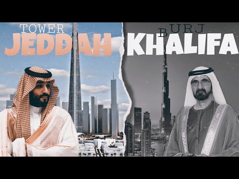 Jeddah Tower vs. Burj Khalifa | World's Tallest Buildings